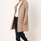 מעיל טרנץ' - קאמל - דגם גולדמן - US-Fashion.tlv