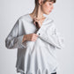 חולצת וי אוברסייז - שחור- דגם טיימס - US-Fashion.tlv